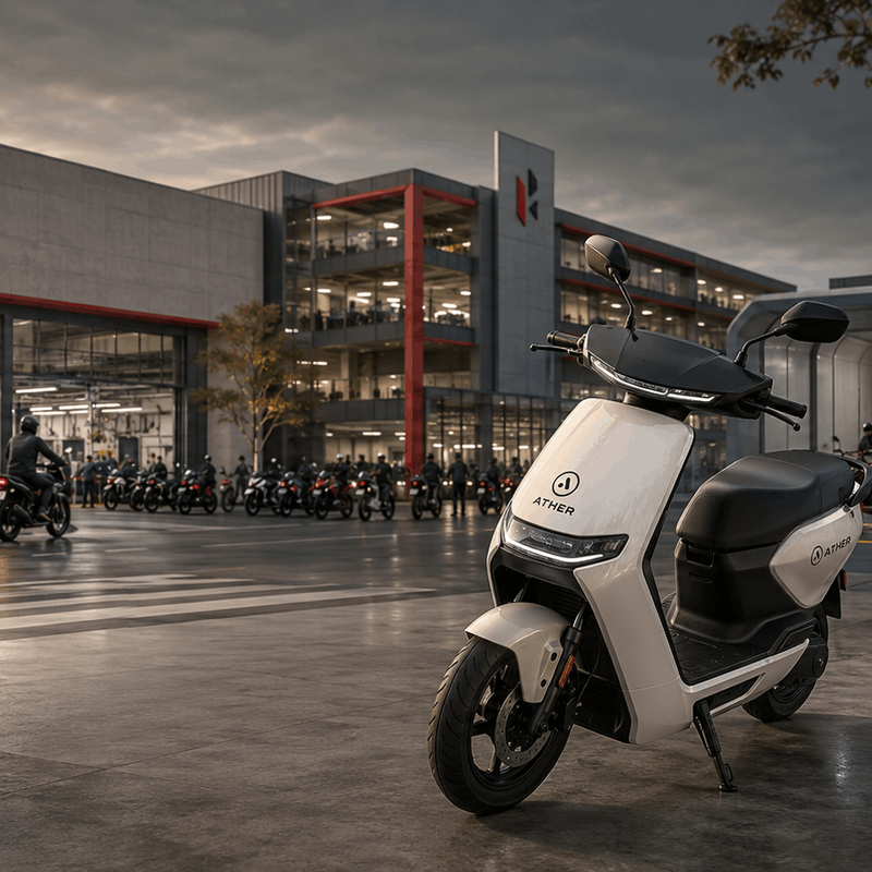 Hero MotoCorp Raises Ather Stake to 32.8% in ₹1,758 Cr Deal 